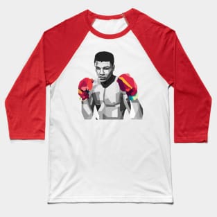 Muhammad Ali Pop Art WPAP M Ali Baseball T-Shirt